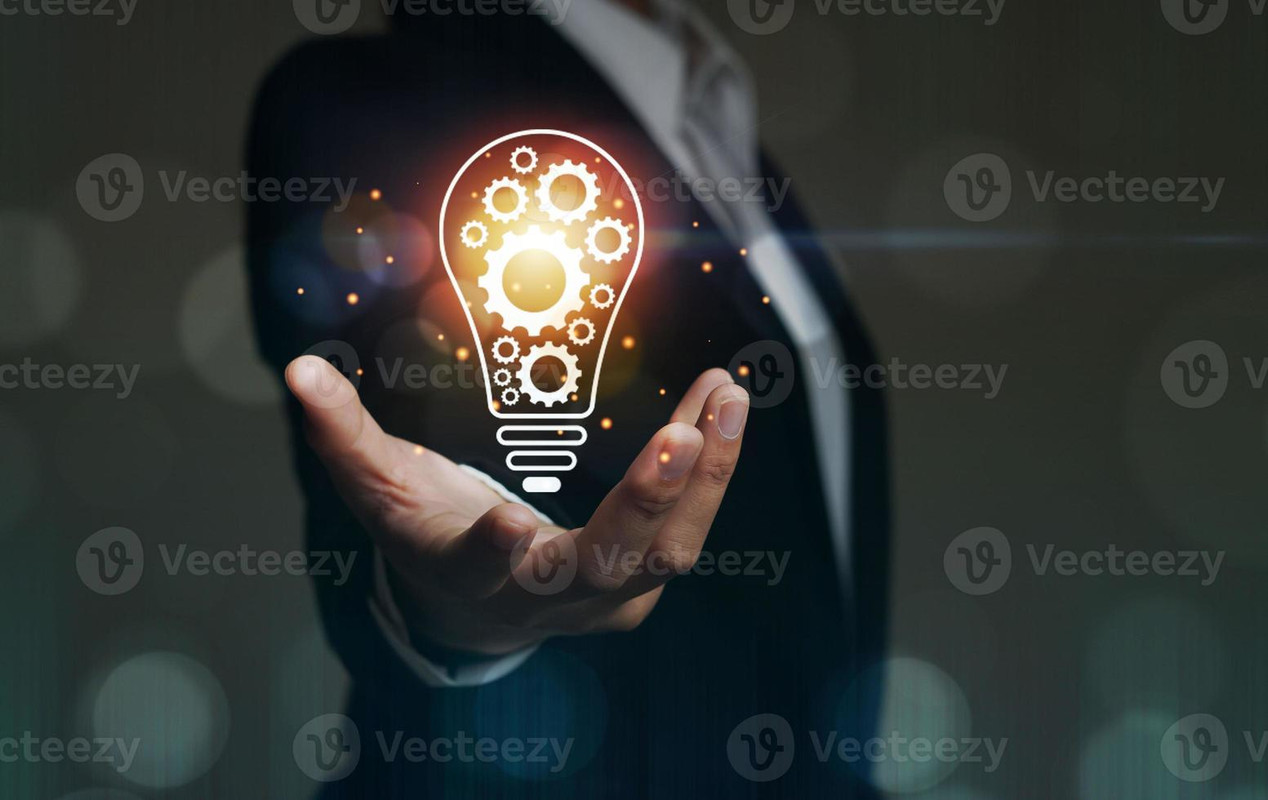 Innovative business technology concept